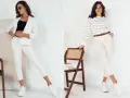 Stylowe inspiracje na jesień: jak nosić białe spodnie w modzie