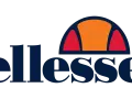 Logo marki ellesse, znanej z odzieży sportowej i lifestyle'owej.