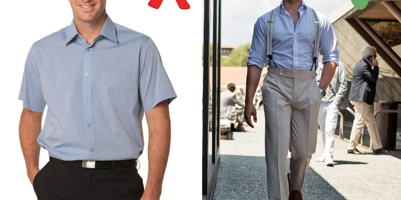 Stylizacja z szelkami i eleganckimi spodniami to strzał w dziesiątkę, w przeciwieństwie do nudnego zestawu z paskiem. Ikona stylu!