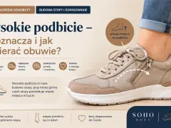 Stopa egipska, czyli wysokie podbicie, wymaga obuwia zapewniającego więcej miejsca. Dowiedz się, jak dobierać buty, by czuć się komfortowo.