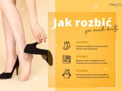 Jak rozciągnąć szpilki? Poznaj sposoby na za małe buty: wymień wkładki, użyj suszarki lub pary z wrzątku.