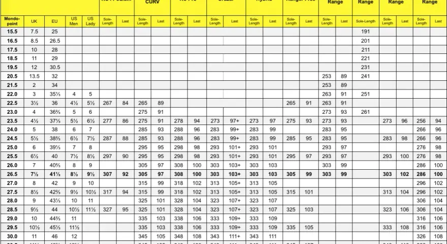 Jak przeliczyć 38 2/3 ile to cm? Sprawdź dokładne wymiary stóp