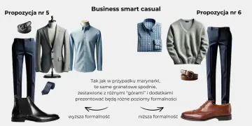 Eleganckie granatowe spodnie, jak z pola bawełny, pasują do marynarki lub swetra, tworząc stylizacje od formalnych po casualowe.